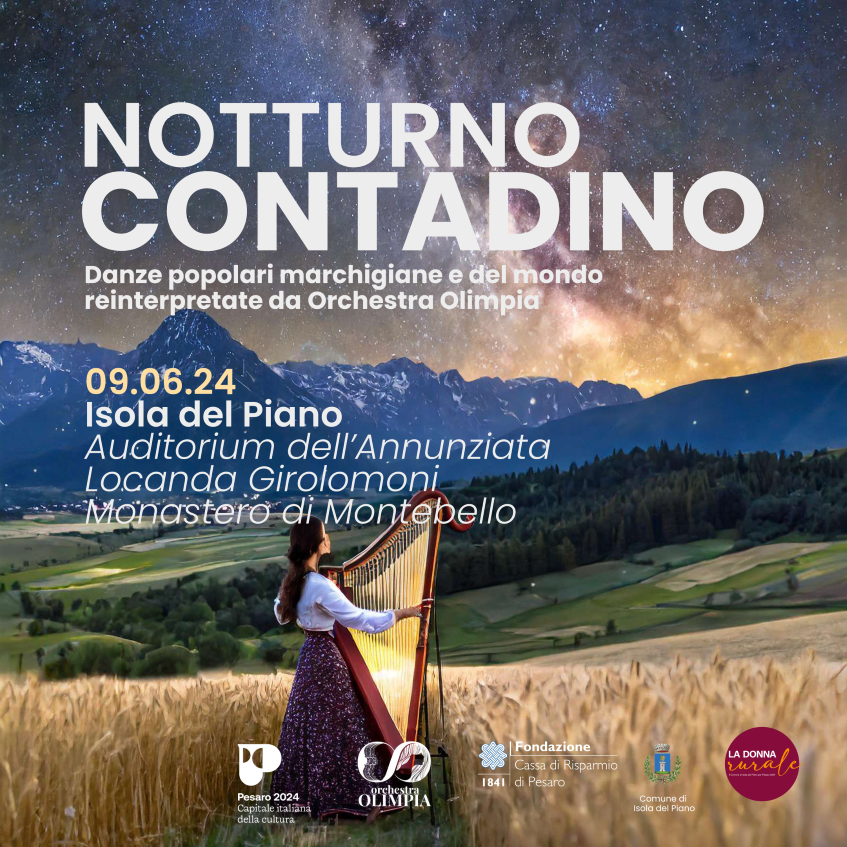 Notturno contadino: Danze popolari marchigiane e del mondo reinterpretate da Orchestra Olimpia