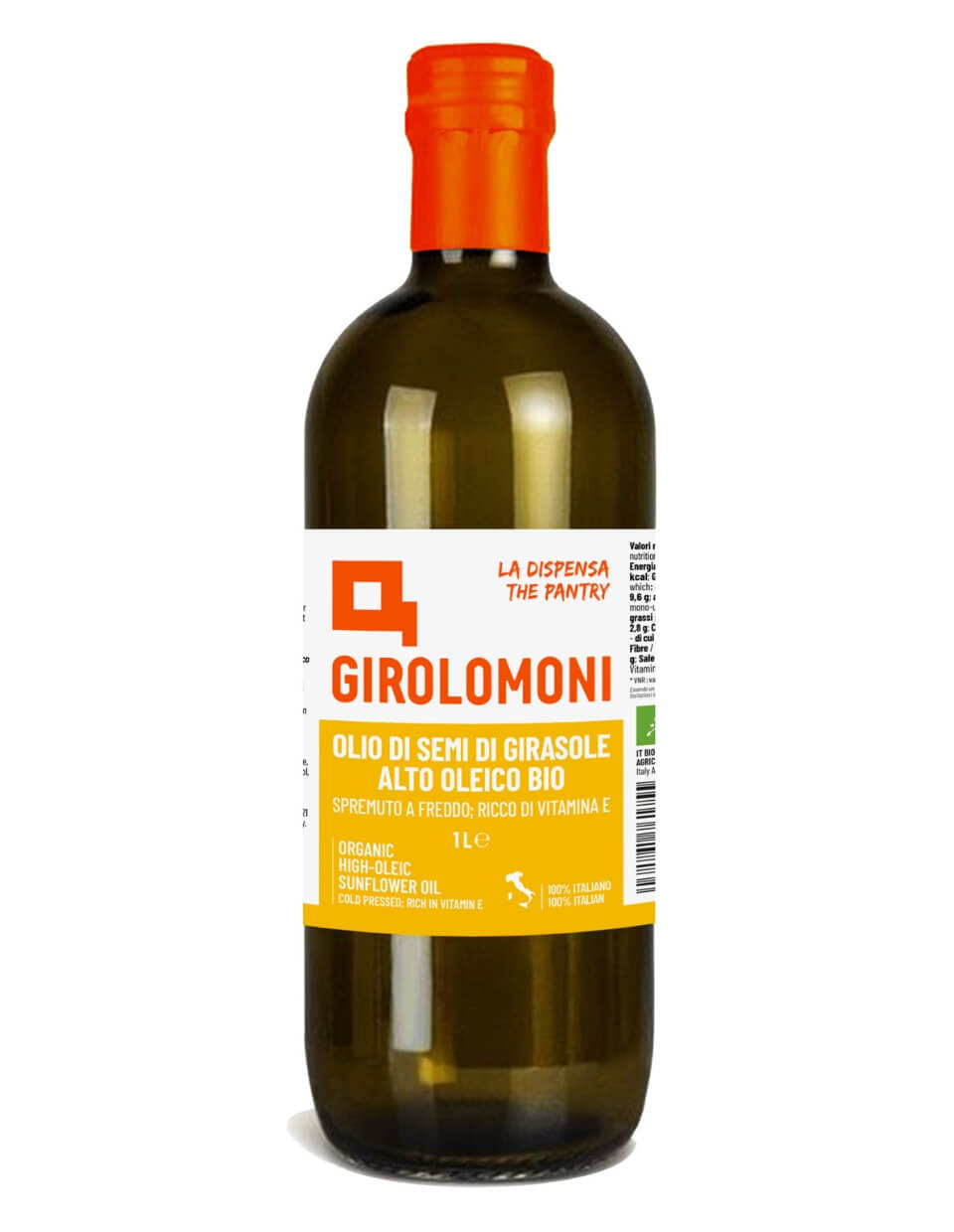 100% Italian organic Extra Virgin Oil - Girolomoni